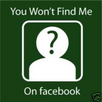 No Facebook=Faceless?
