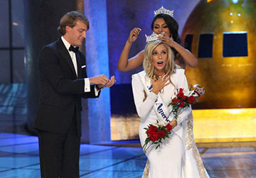 Kira Kazentev of New York Wins Miss America Contest