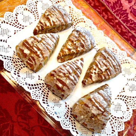 These pumpkin scones will certainly spice up your life this fall. 