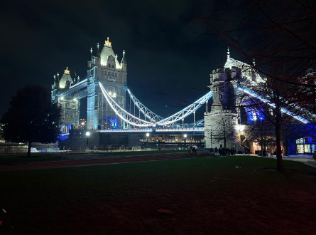 The Tower Bridge, London UK.
Photo courtesy of Madeline Rose, student on the London trip.